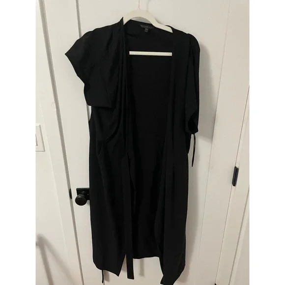 Felicity & Coco Black Wrap Dress - Picture 1 of 4